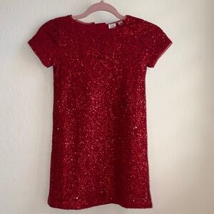 GAP Glittering Red Formal Dress for Kids